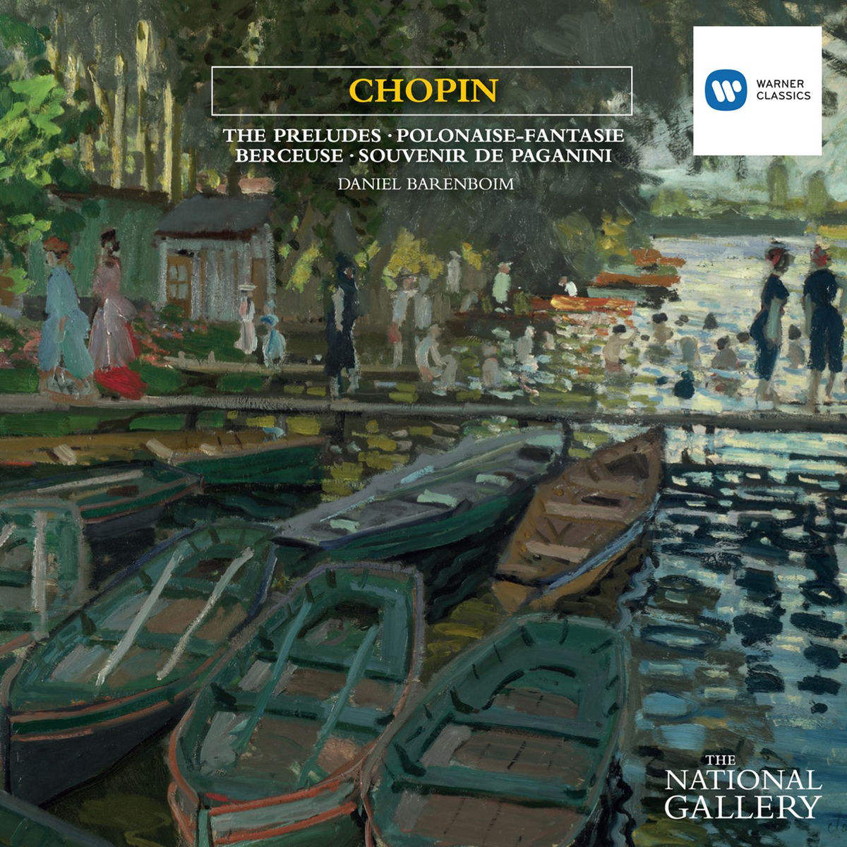 Album cover of Chopin: The Preludes, Polonaise-Fantasie, Berceuse & Souvenir de Paganini