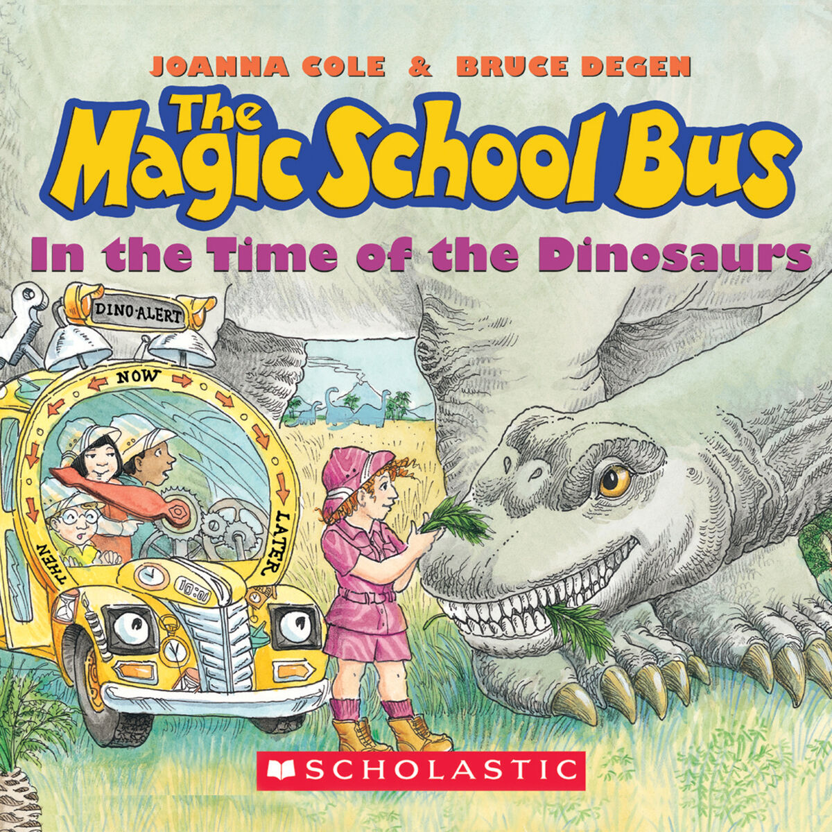 Album cover of The Magic School Bus in the Time of Dinosaurs (Unabridged)