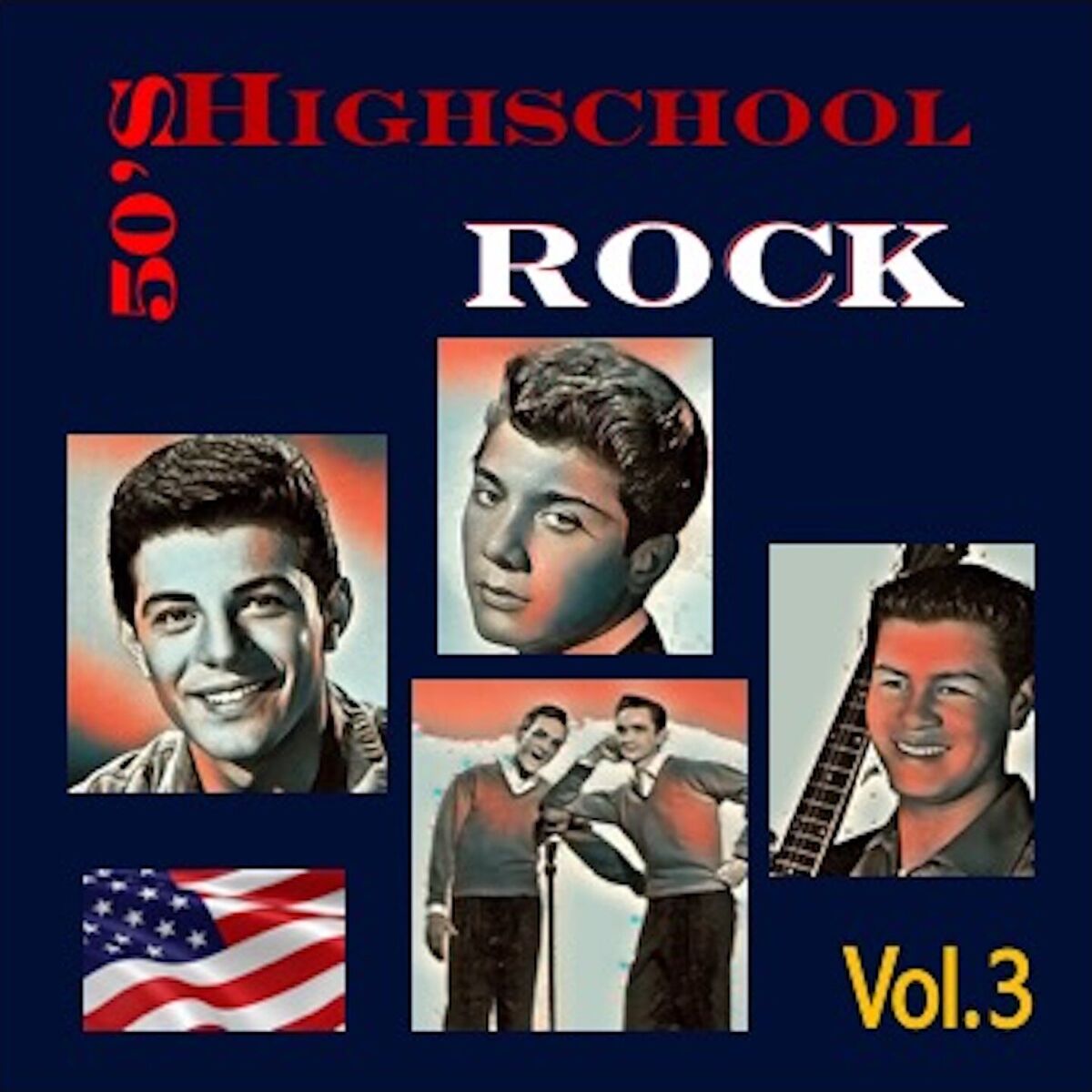 Album cover of 50's Highschool Rock, Vol. 3