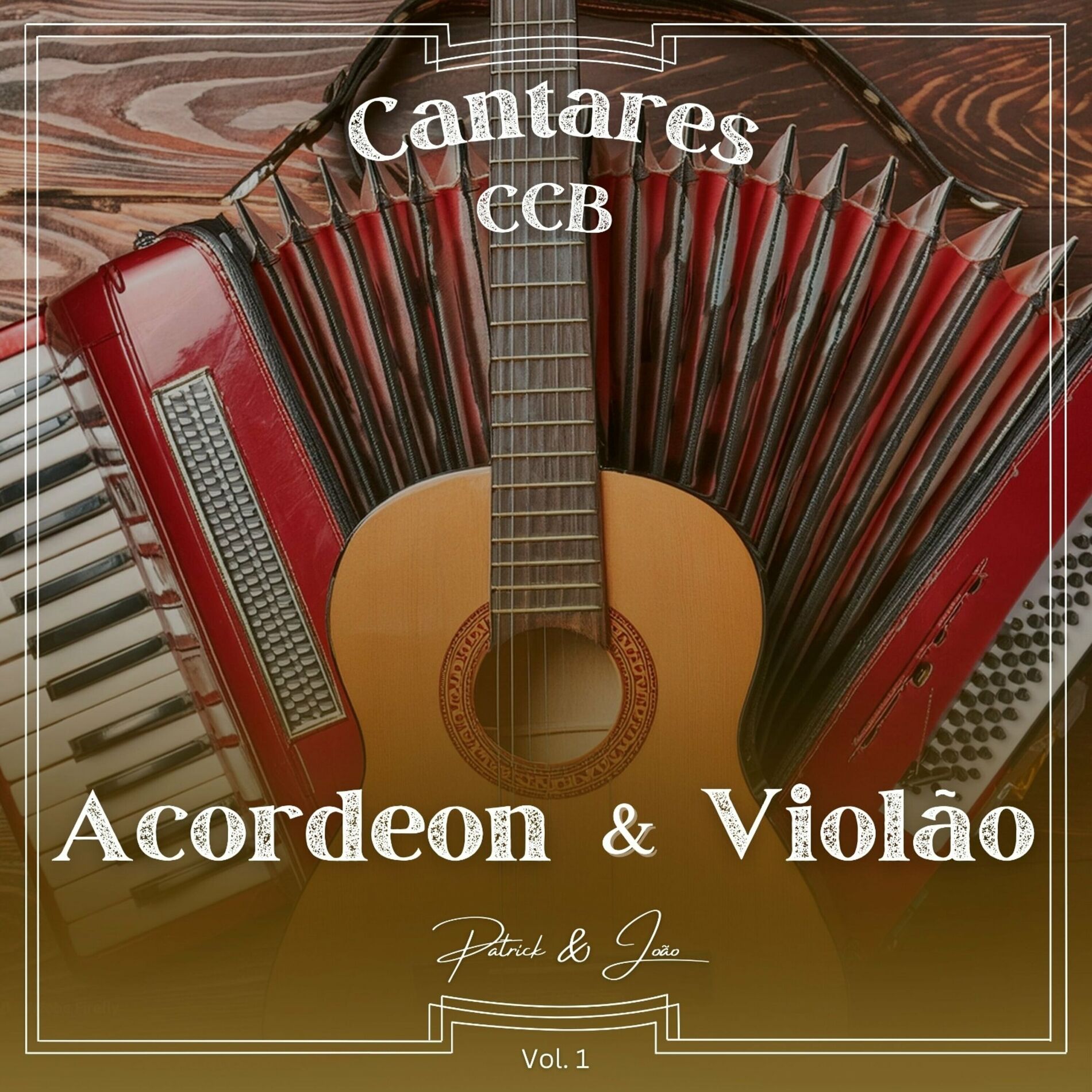 Album cover of Hinos Acordeon & Violão Vol.1