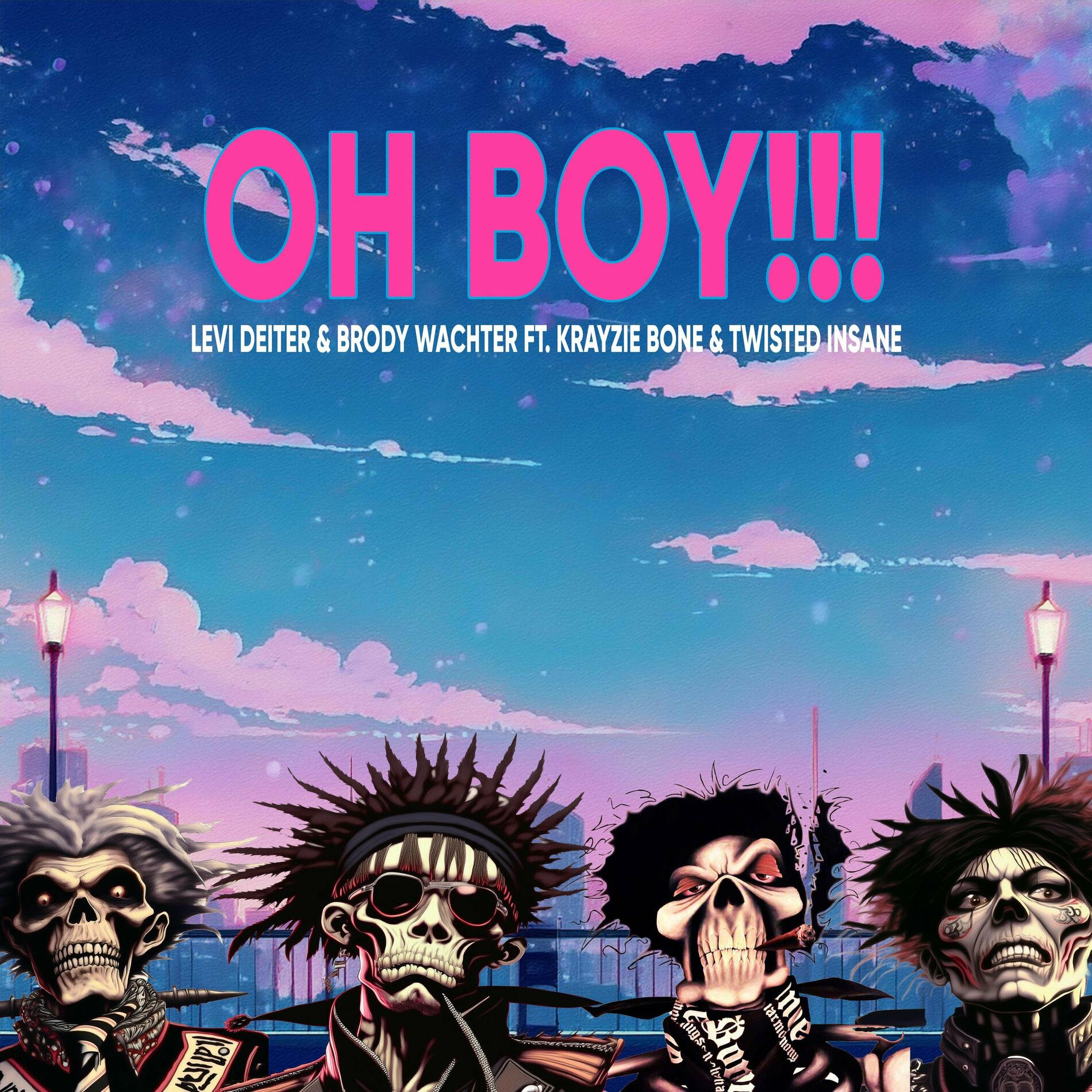 Album cover of OH BOY (feat. Krayzie Bone, Twisted Insane & Brody Wachter)