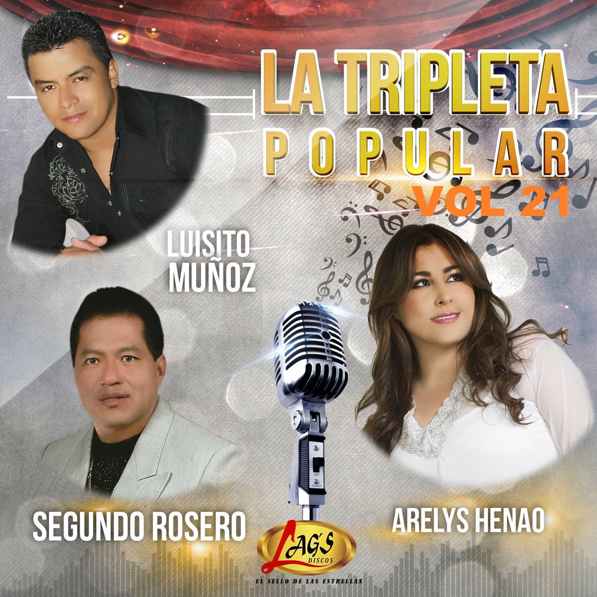 Album cover of La Tripleta Popular, Vol. 21