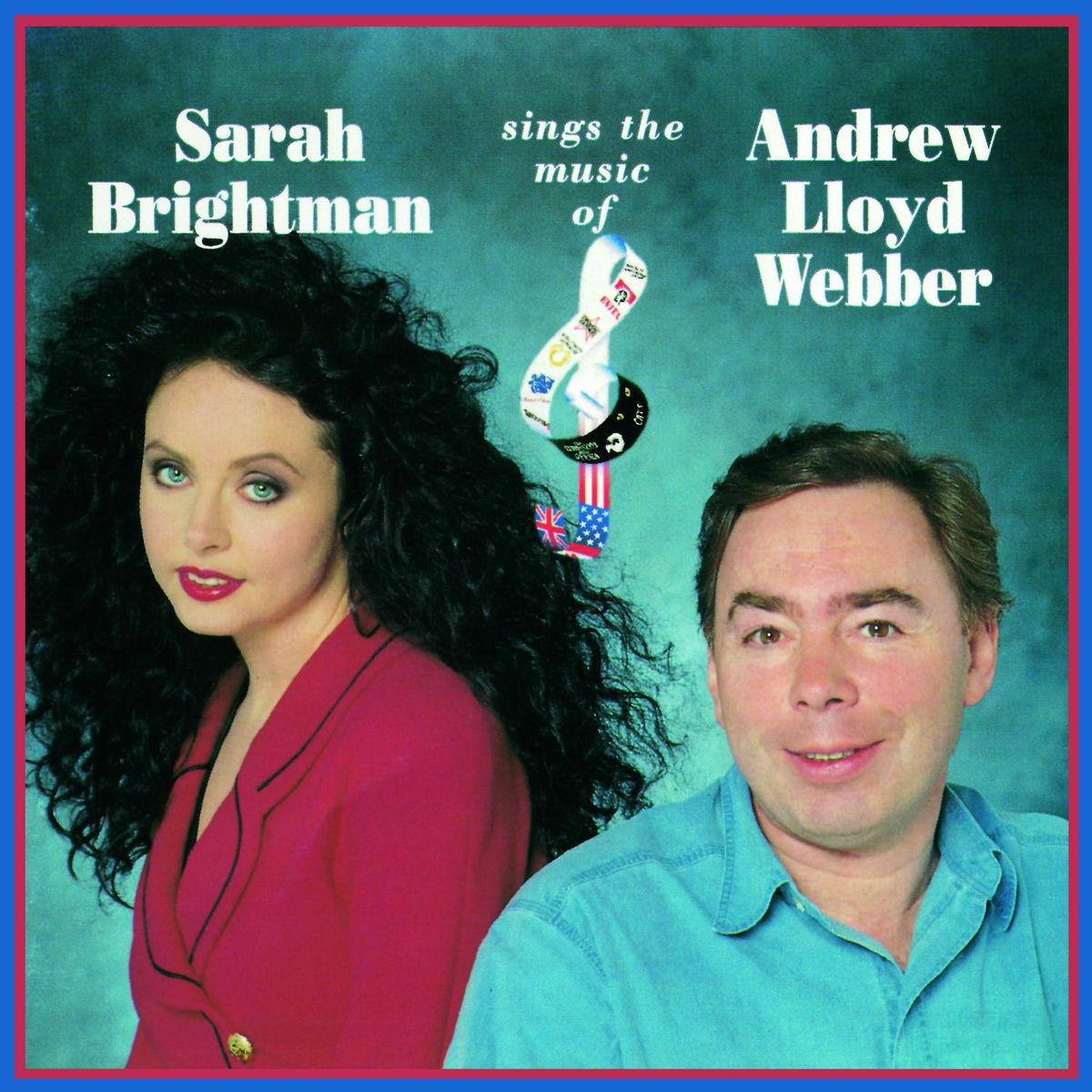 Album cover of Sarah Brightman Sings the Music of Andrew Lloyd Webber