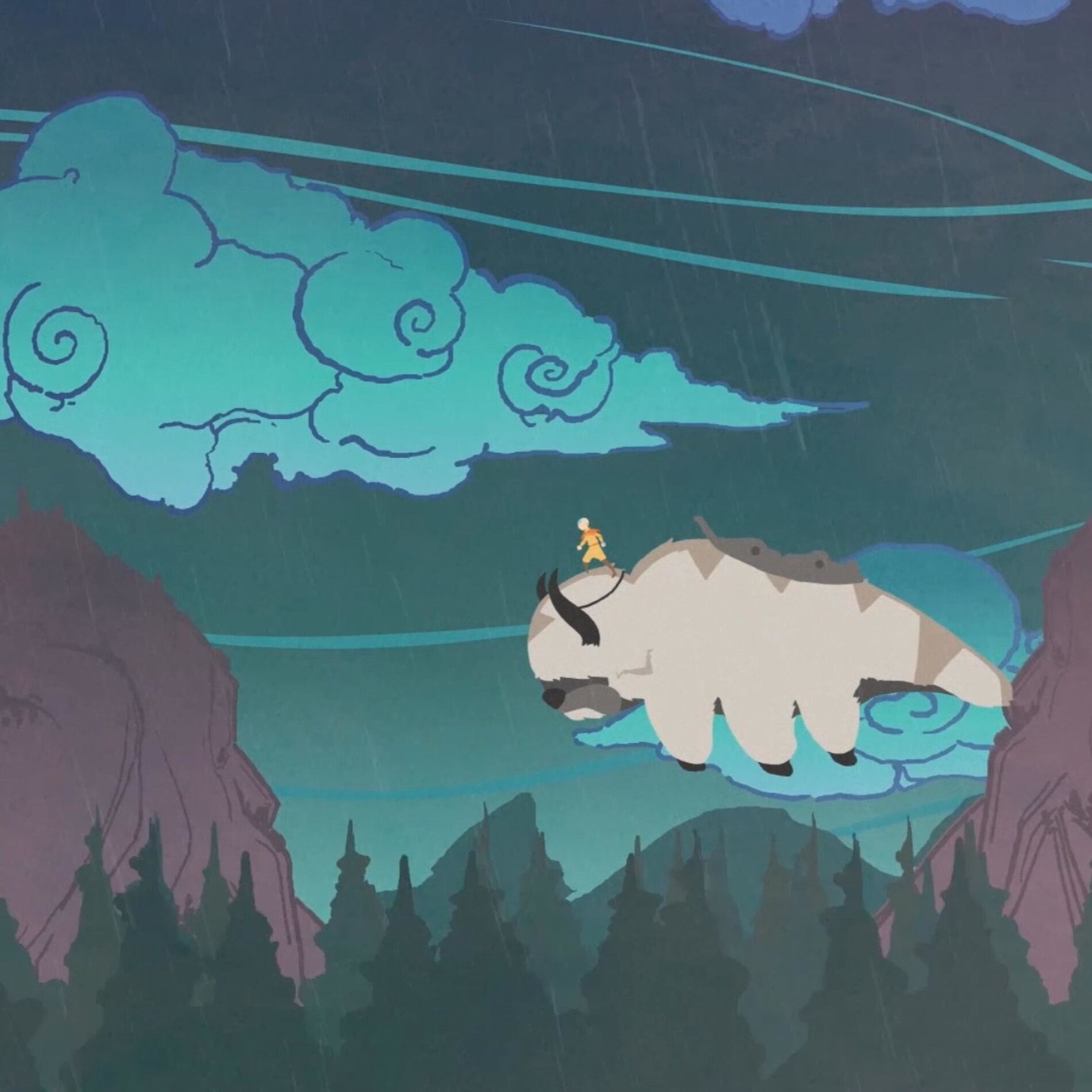 Album cover of a stormy night (feat. TJ Brown)