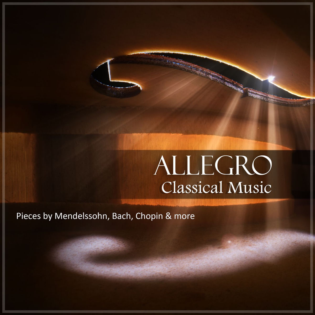Album cover of Allegro - Classical Pieces by Mendelssohn, Bach etc.