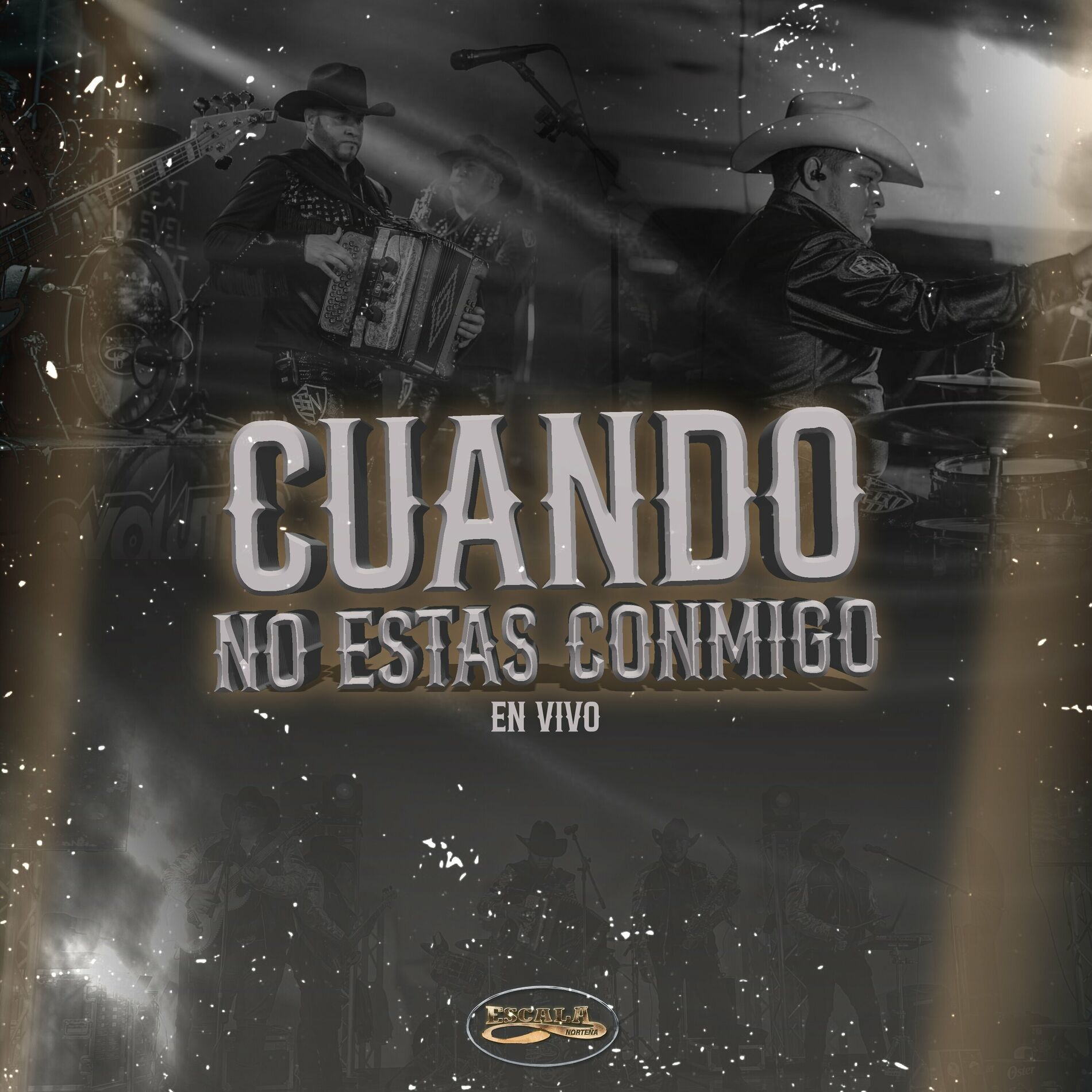 Album cover of Cuando No Estas Conmigo (En Vivo)