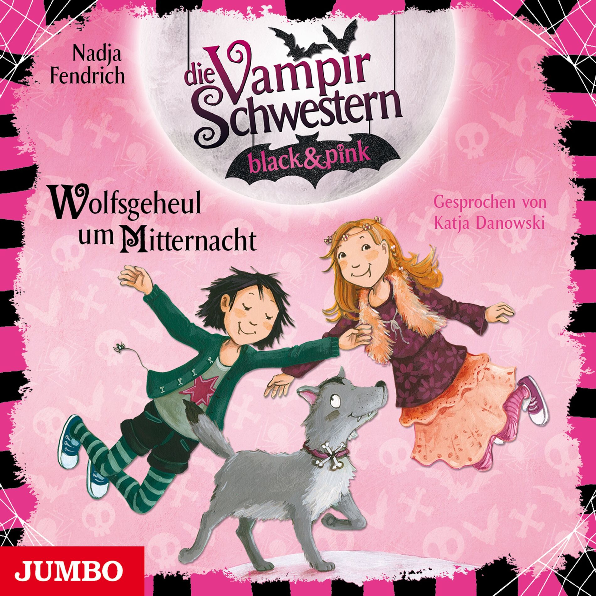 Album cover of Die Vampirschwestern black & pink. Wolfsgeheul um Mitternacht [Band 4]