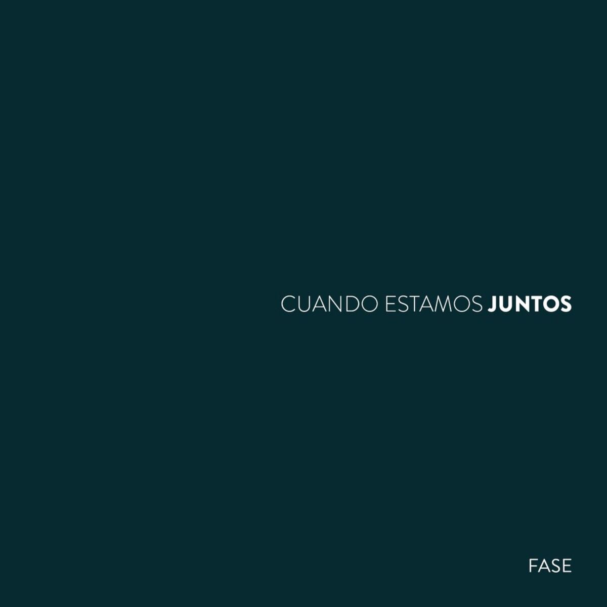 Album cover of Cuando estamos juntos