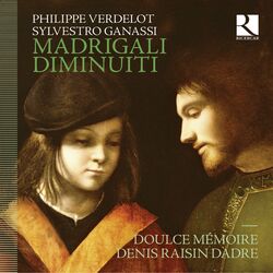 Cover of Verdelot: Madrigali diminuiti