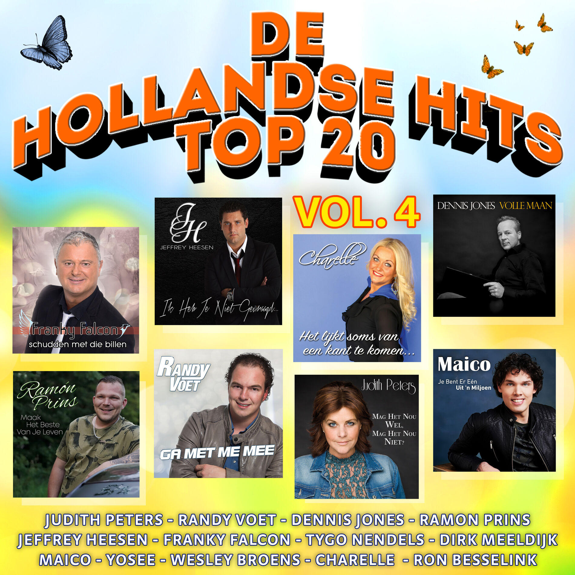 Album cover of De Hollandse Hits Top 20 vol. 4