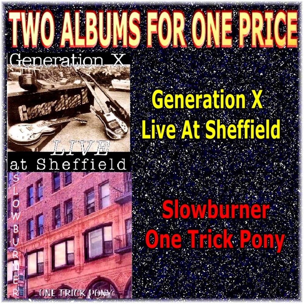 Picture of Two Albums for One Price - Generaton X & Slowburner