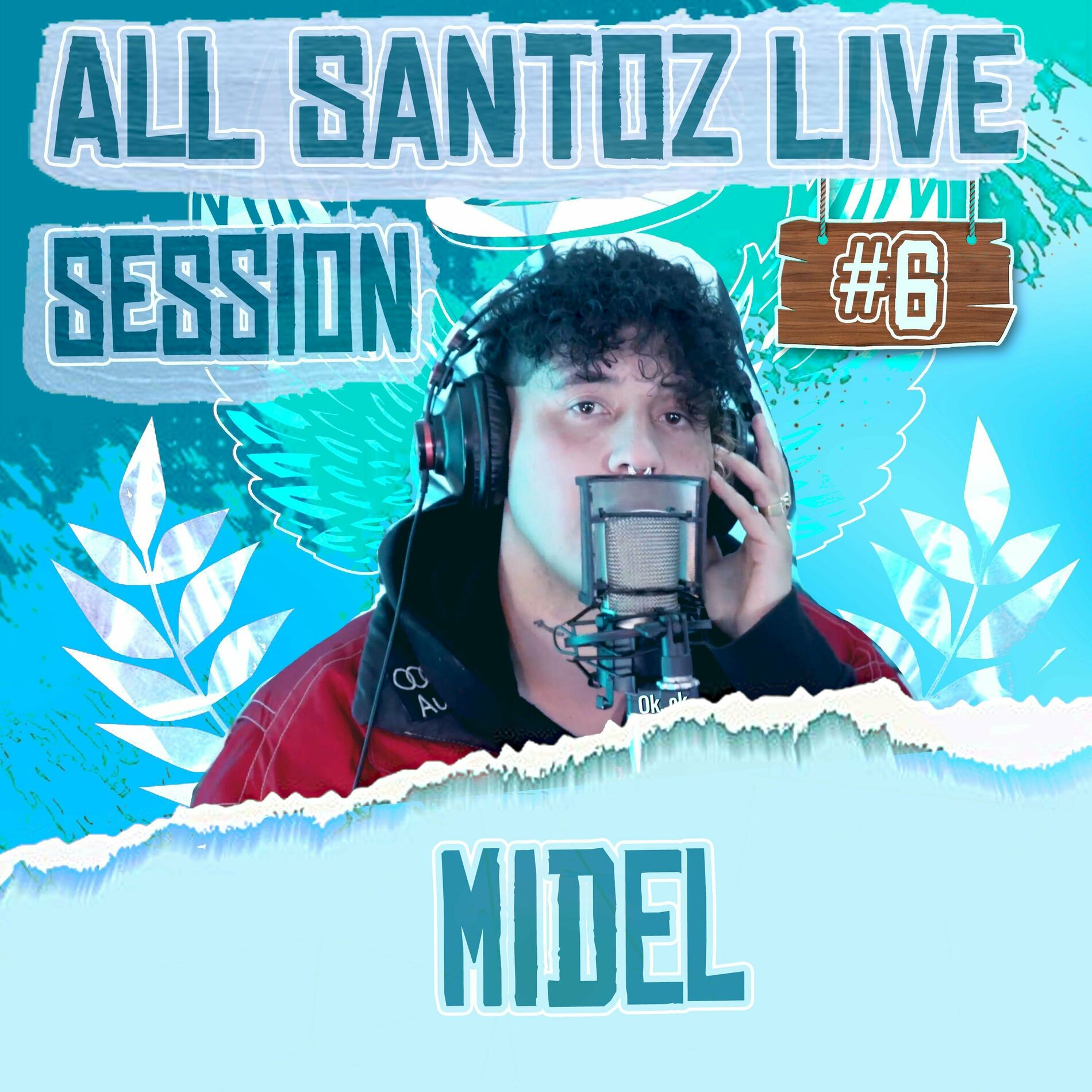 Album cover of Midel // ALL STZ Live Session #6 (feat. Midel, Yaco Santana, BORJA TRECE, LOWKEY SANTO, Esteban Oliver & Scotti) [Live]