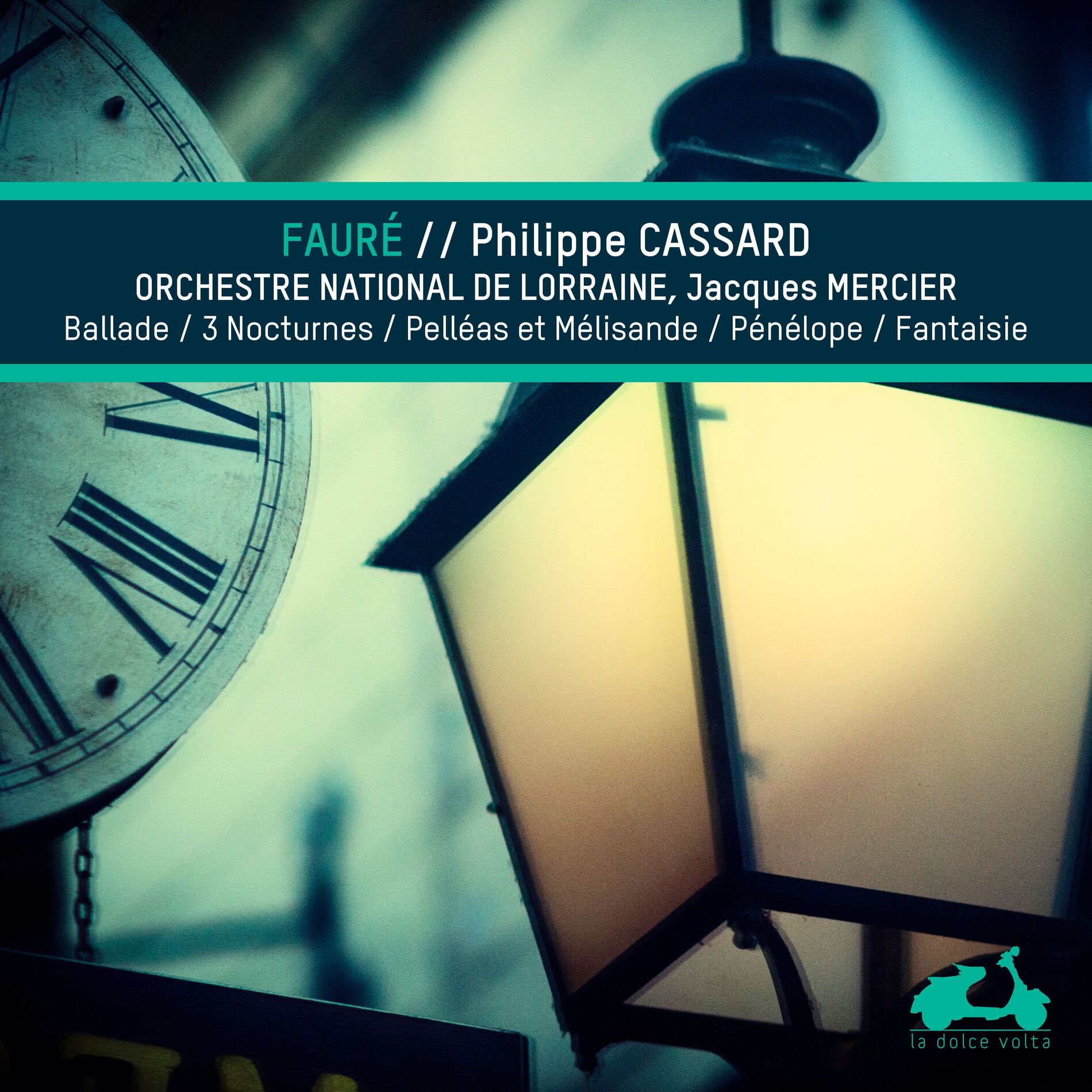 Album cover of Fauré: Ballade, 3 Nocturnes, Pélleas et Mélisande, Pénélope & Fantaisie