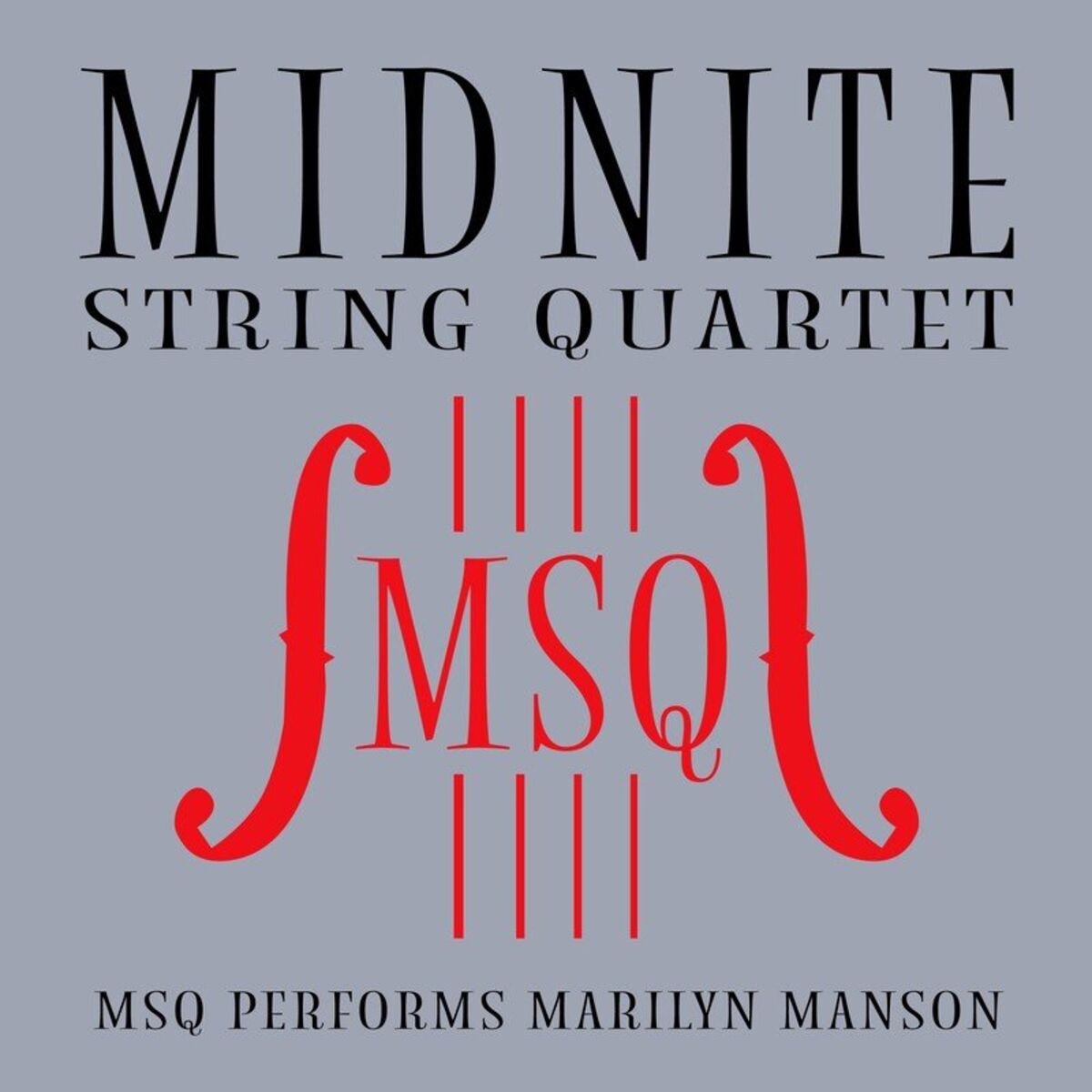 Album cover of MSQ Performs Marilyn Manson