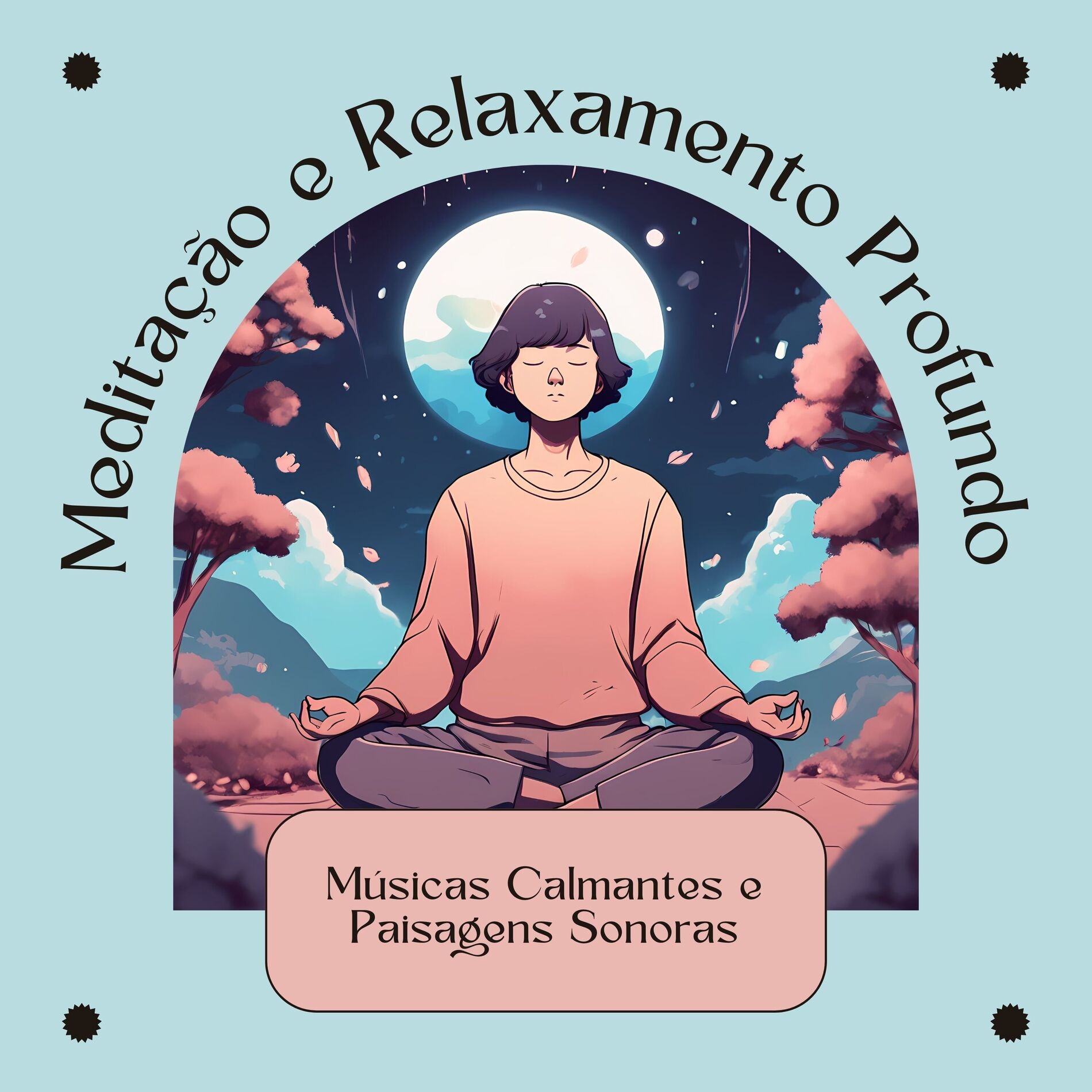 Album cover of Meditação e Relaxamento Profundo: Músicas Calmantes e Paisagens Sonoras