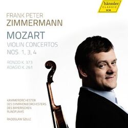 Cover of Mozart: Violin Concertos Nos. 1, 3 & 4