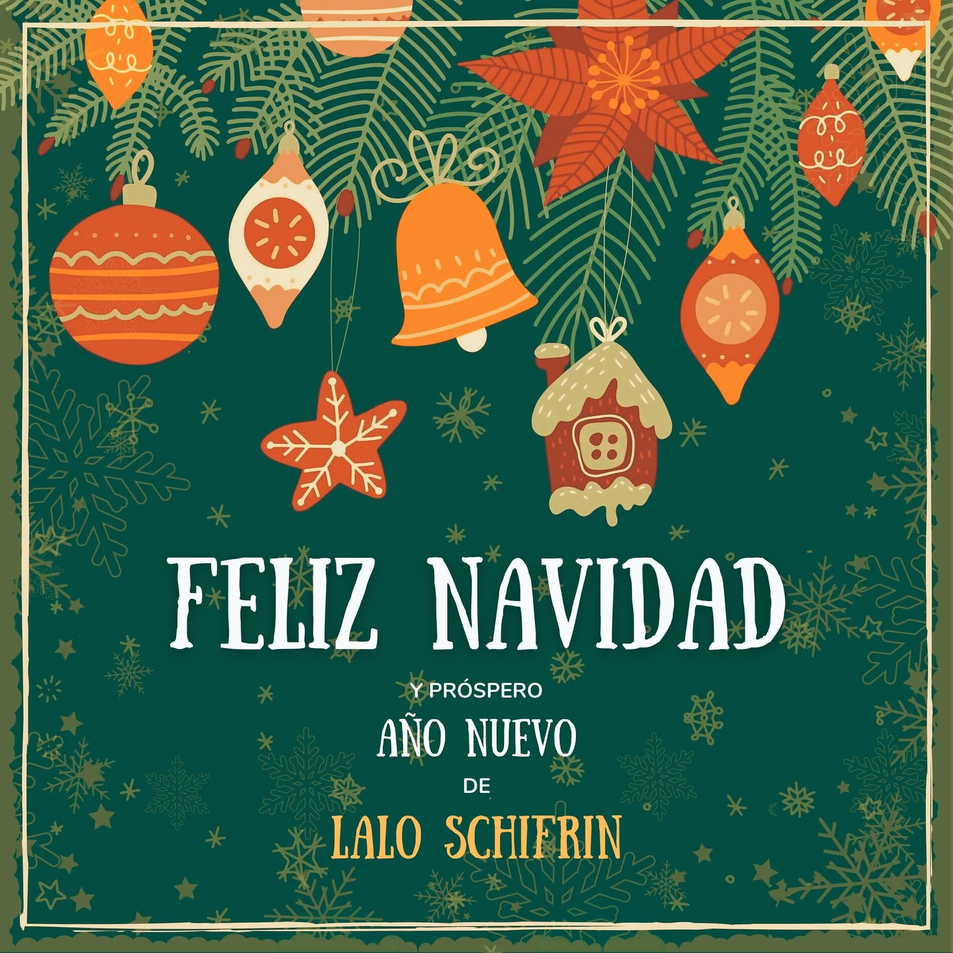 Album cover of Feliz Navidad y próspero Año Nuevo de Lalo Schifrin