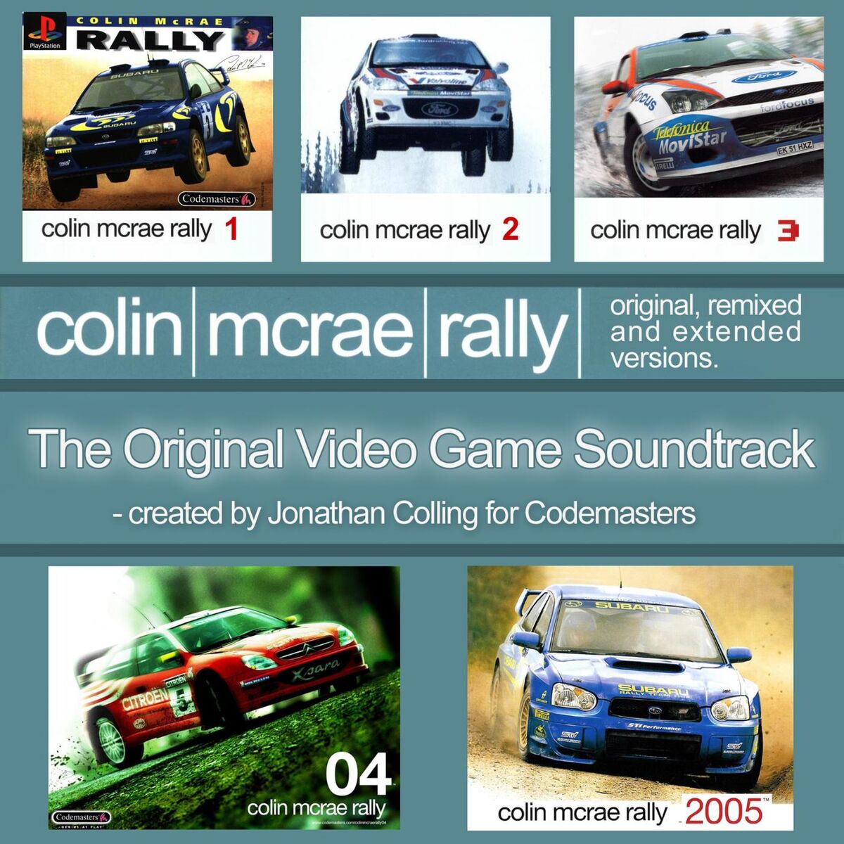 Album cover of Colin McRae Rally (Original Video Game Soundtrack)