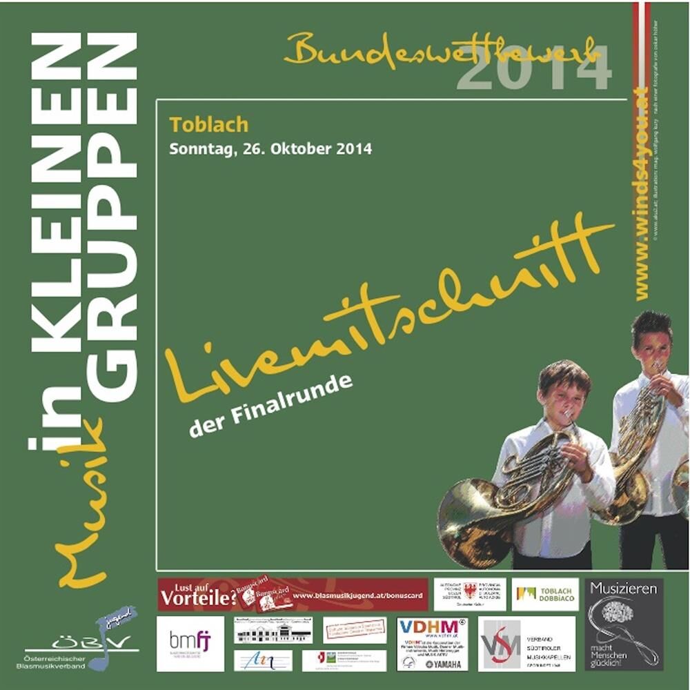 Picture of Livemittschnitt der Finalrunde - Musik in kleinen Gruppen Bundeswettbewerb 2014 (Live)