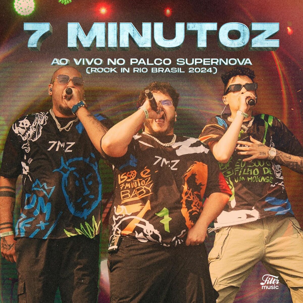 Album cover of 7 Minutoz: Ao Vivo no Palco Supernova - Rock in Rio Brasil 2024