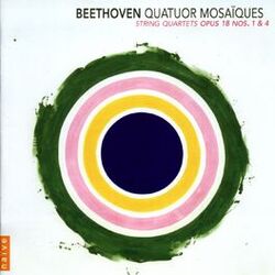 Cover of Beethoven: String Quartets Op.18, N°1 & 4