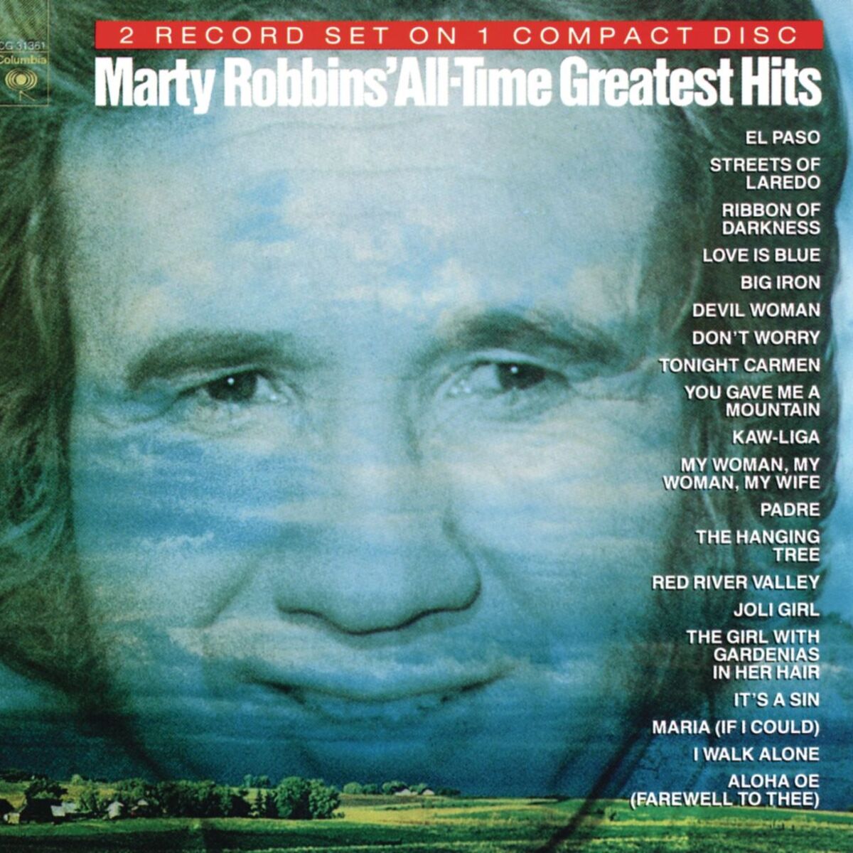 Album cover of Marty Robbins' All-Time Greatest Hits