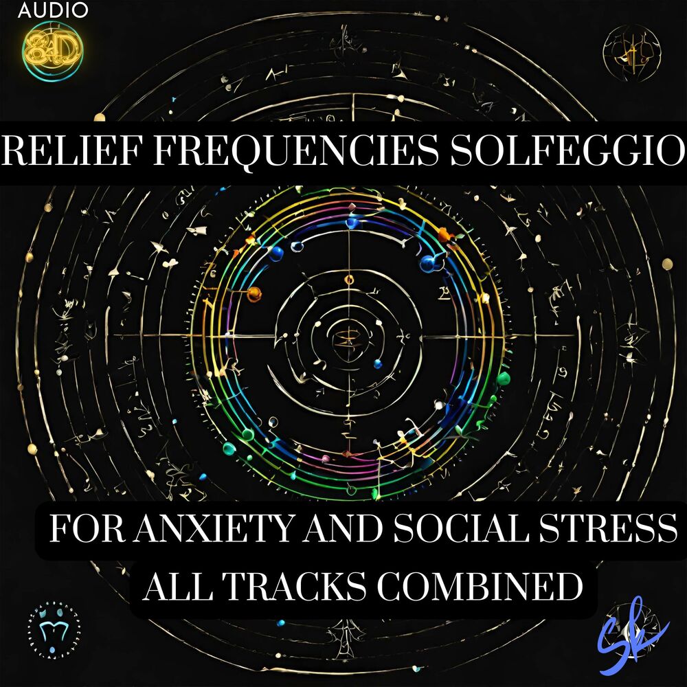 Picture of Curing Frequencies For Anxiety And Social All Tracks Combined For 8D Immersive Audio