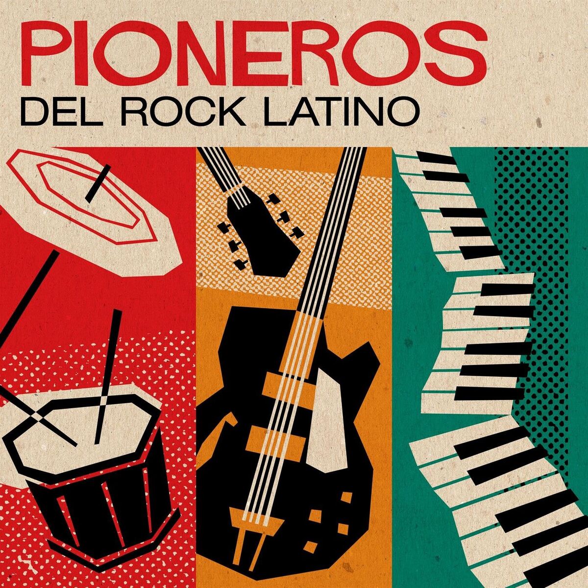 Album cover of Pioneros del Rock Latino