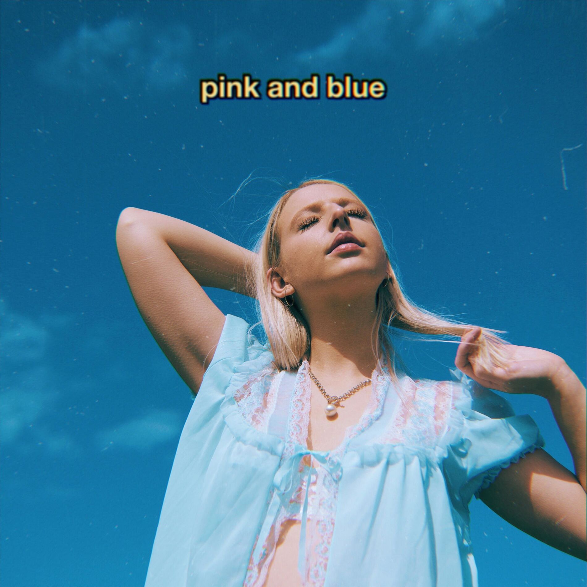 Album cover of pink and blue
