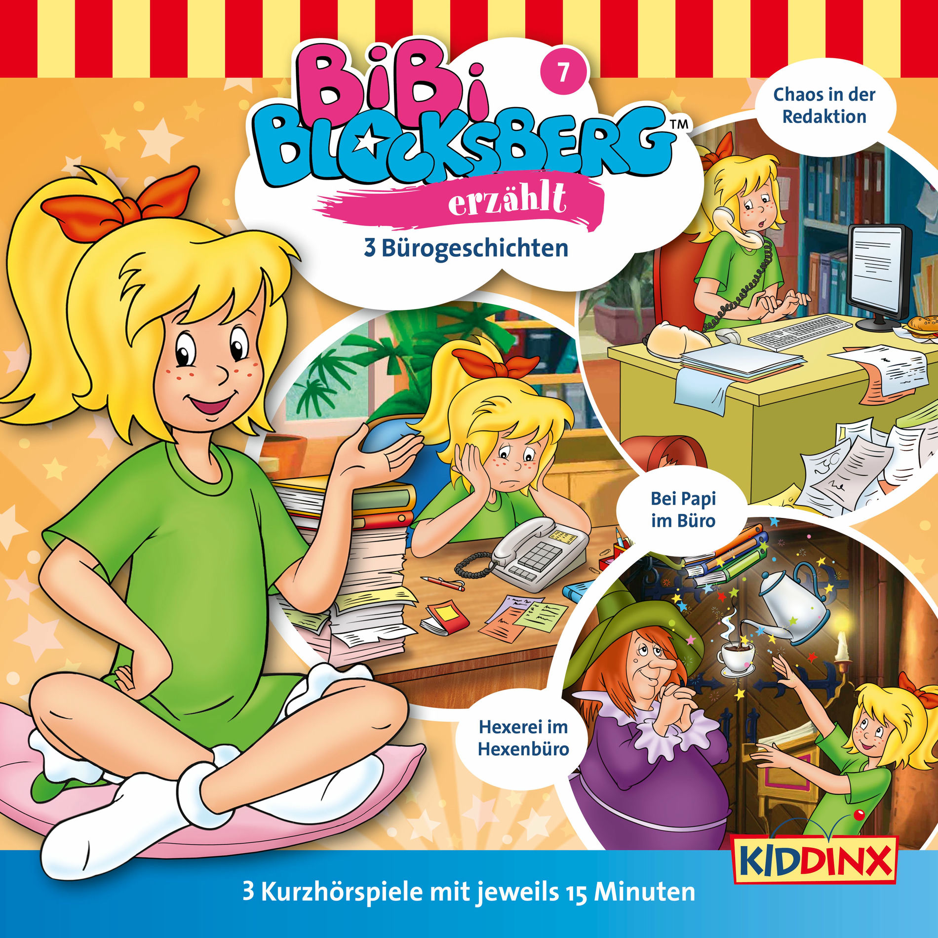 Album picture of Kurzhörspiel - Bibi erzählt: Bürogeschichten