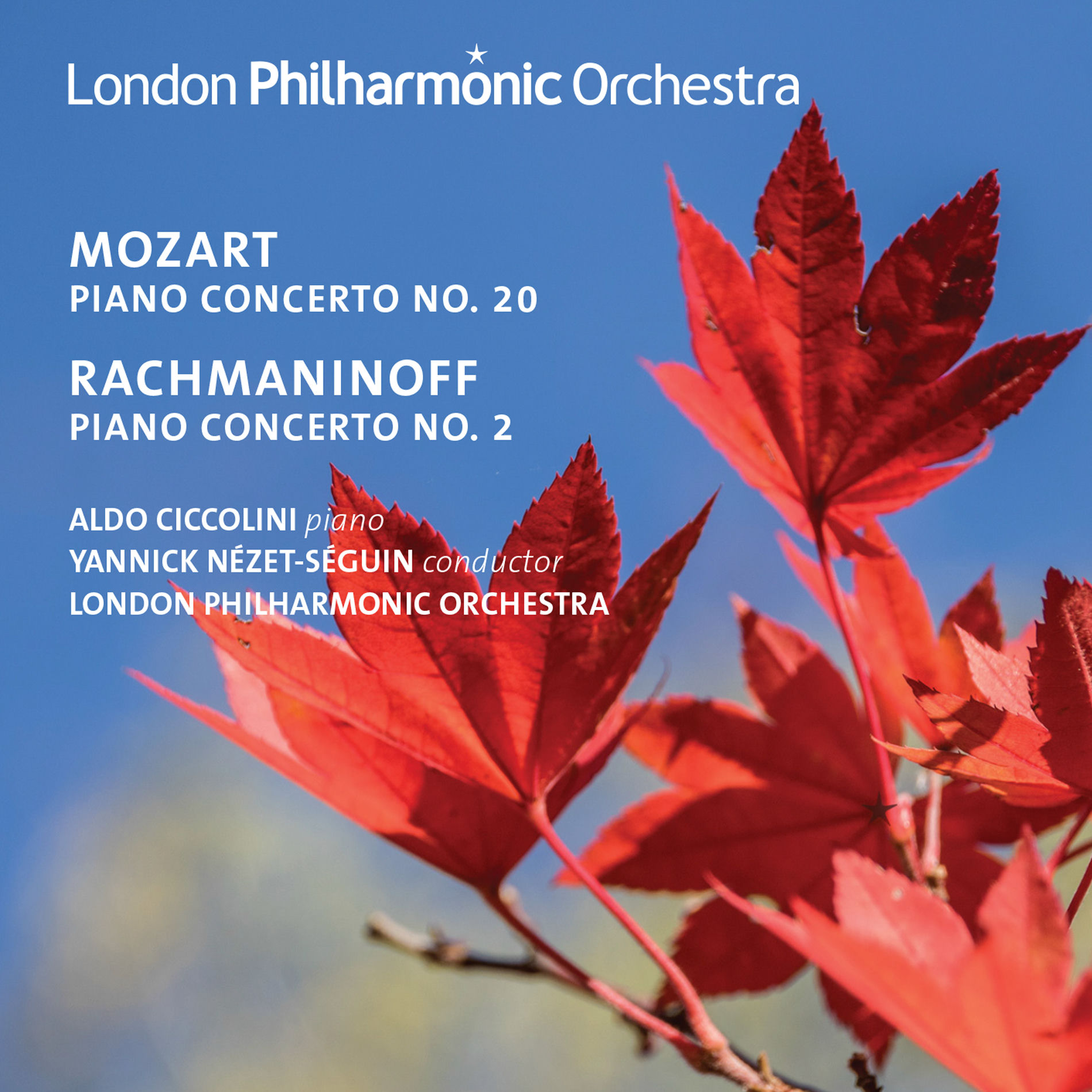 Album cover of Rachmaninoff: Piano Concerto No. 2 - Mozart: Piano Concerto No. 20 (Live)