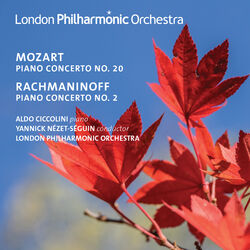 Cover of Rachmaninoff: Piano Concerto No. 2 - Mozart: Piano Concerto No. 20 (Live)