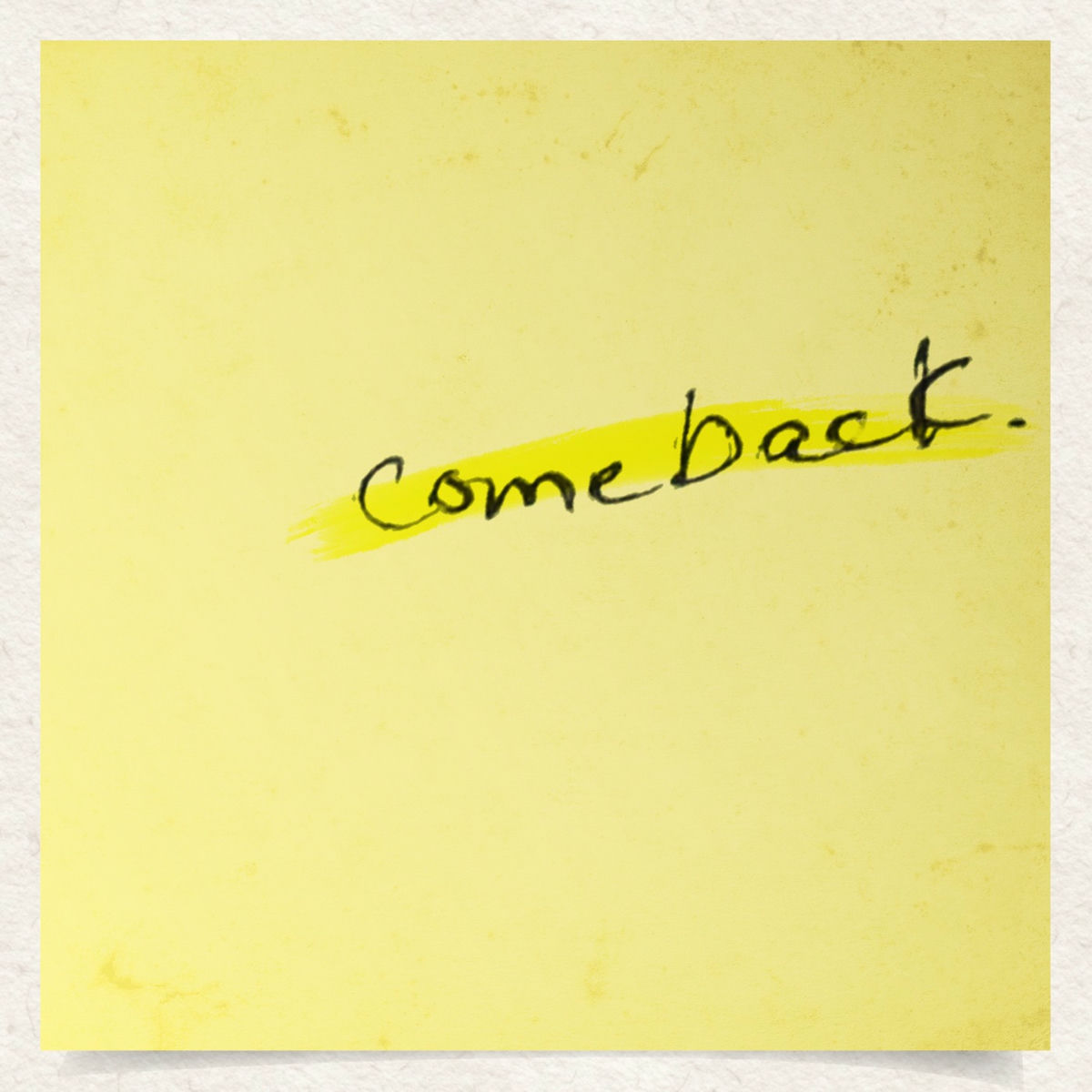Album cover of Comeback