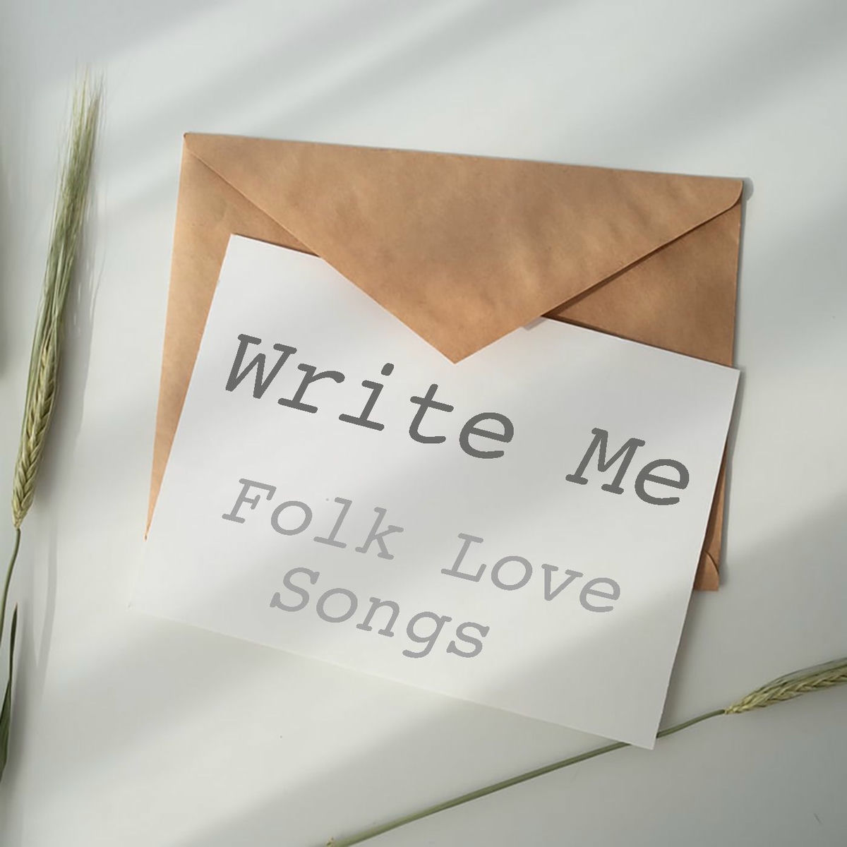 Album cover of Write Me Folk Love Songs