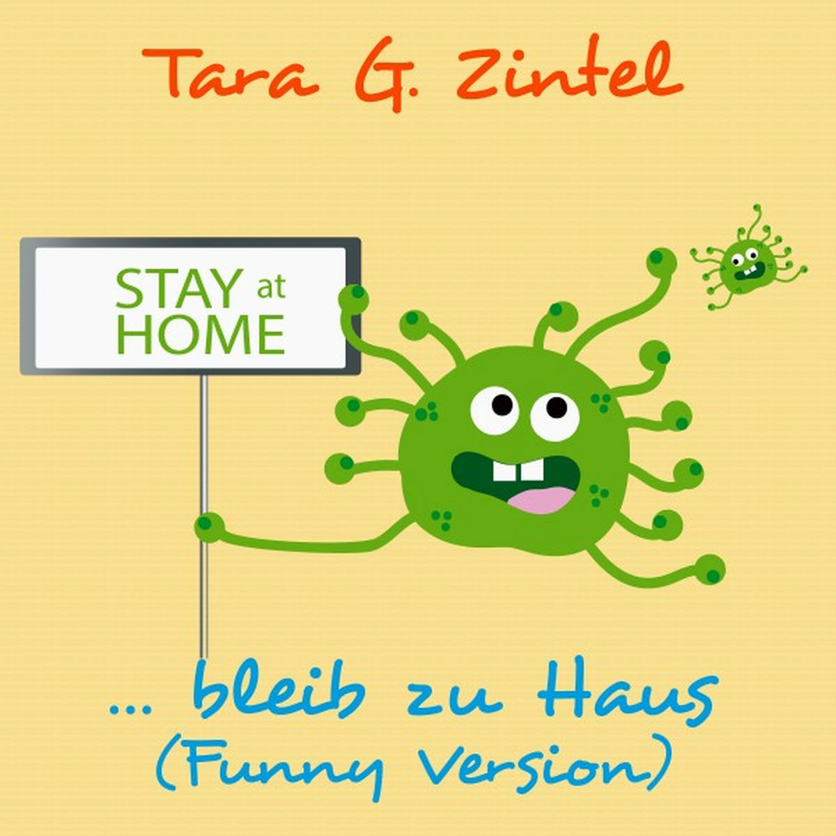 Album cover of Stay at Home, bleib zu Haus (Funny Version)