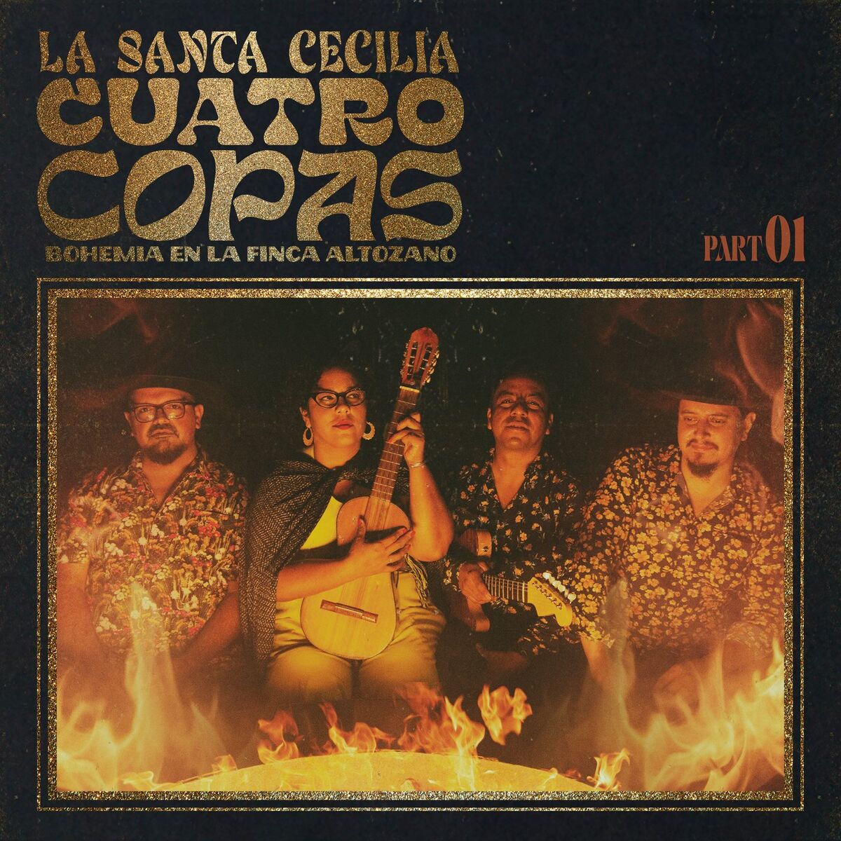 Album cover of Cuatro Copas Bohemia En La Finca Altozano (Parte 1)