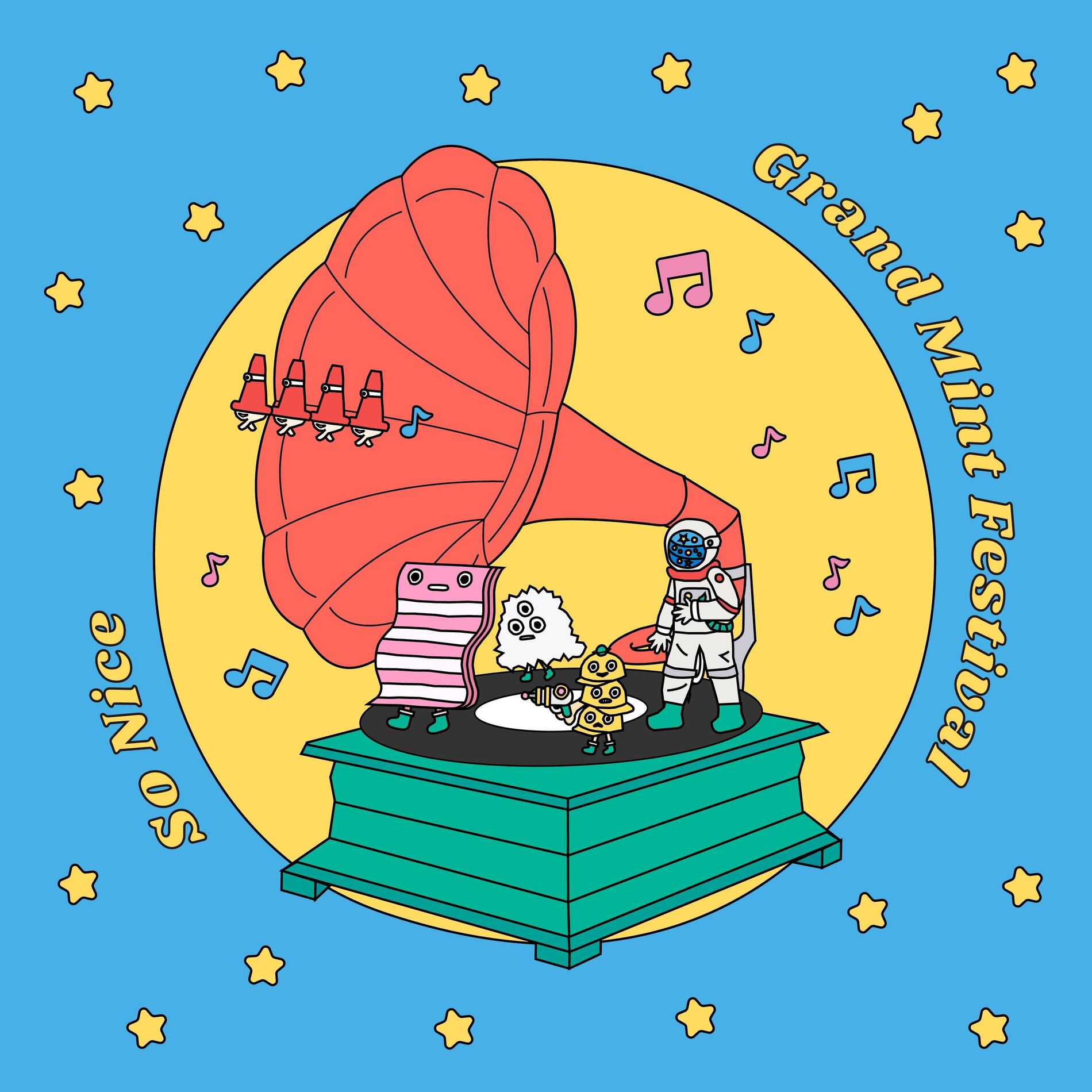 Album cover of So Nice (feat. J_ust, Yoo Hwe Seung+J.DON, Choi Nakta, YEGNY, HYNN) (GMF 2020 Ver.)