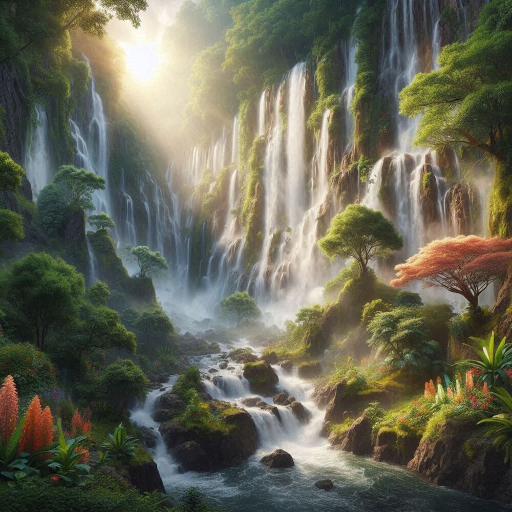 Picture of Background Waterfall Noise