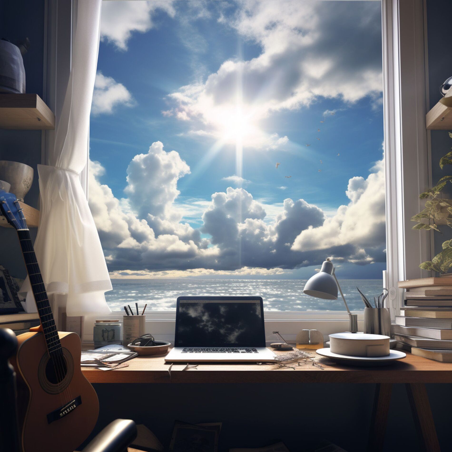 Album cover of Oceanic Rhapsody Study Retreat: Music for Deep Learning