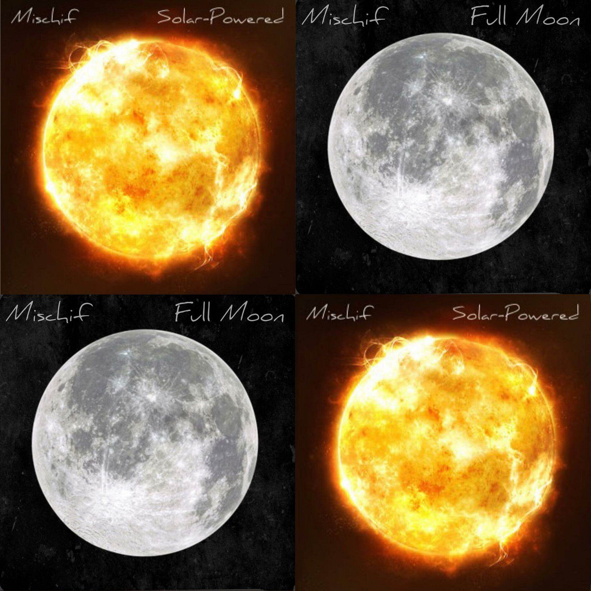 Album cover of Solar Powered/ Full Moon