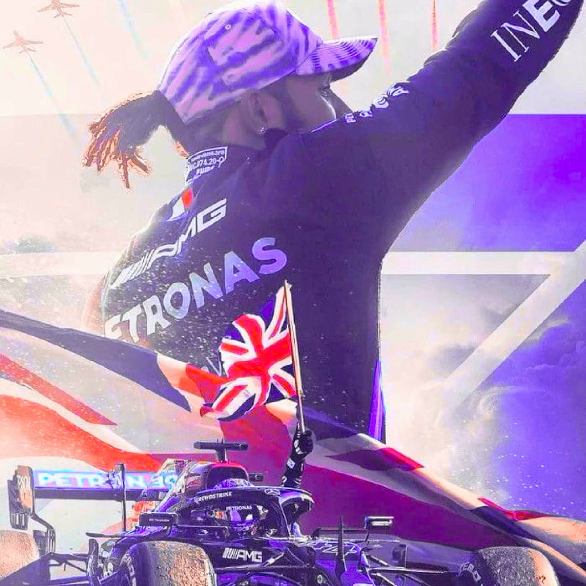 Album cover of 44 Lewis Hamilton (feat. Lewis Hamilton & Mercedes Formula One team)