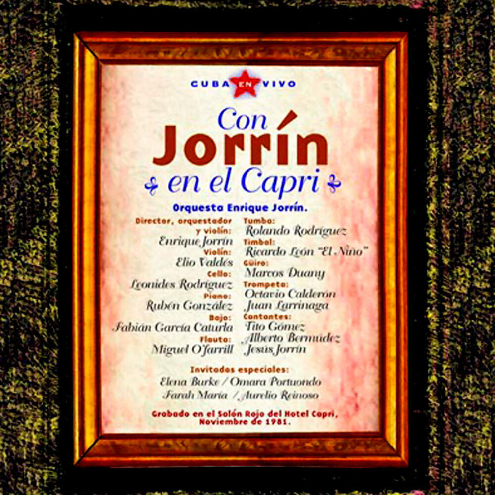 Picture of Con Jorrín en el Capri (En vivo) (Remasterizado)