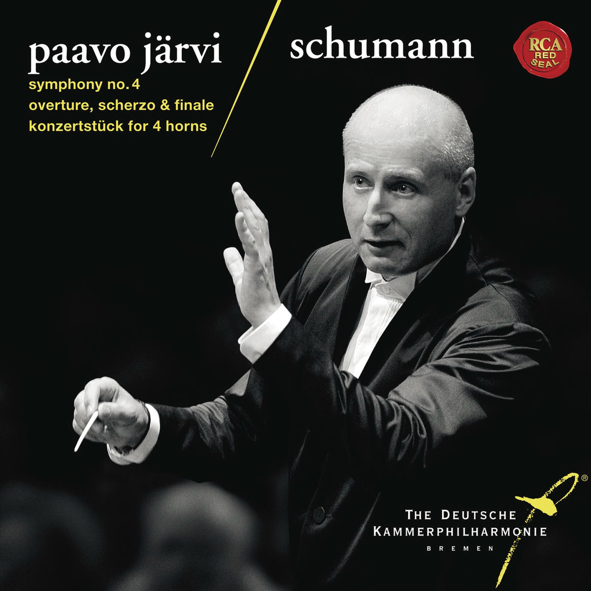 Album cover of Schumann: Symphony No. 4, Overture, Scherzo & Finale & Konzertstuck