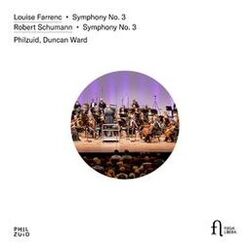 Cover of Louise Farrenc: Symphony No. 3 - Robert Schumann: Symphony No. 3