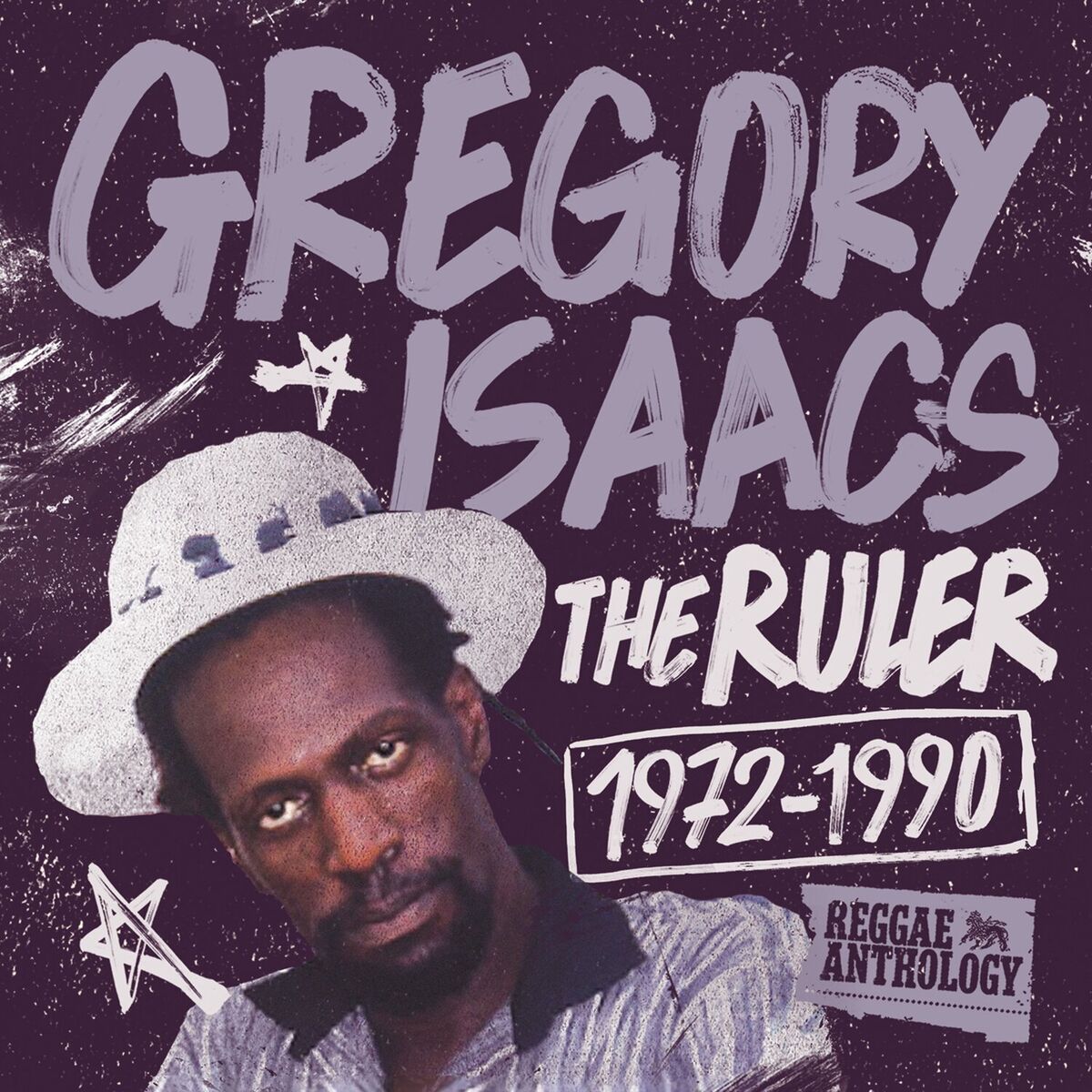 Album cover of Reggae Anthology: Gregory Isaacs - The Ruler (1972-1990)