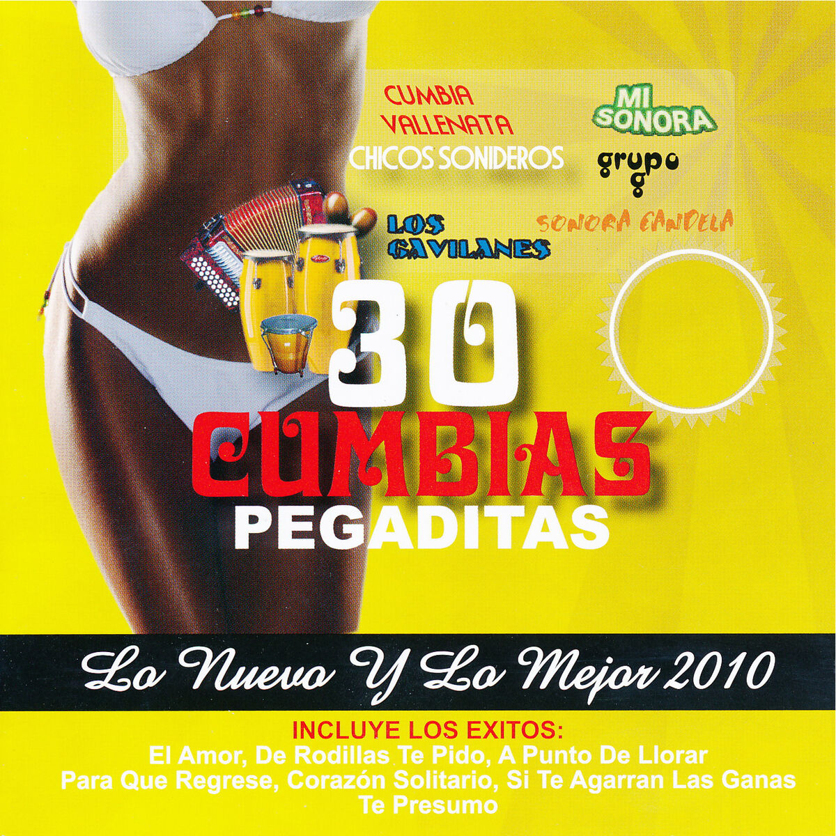Album cover of 30 Cumbias Pegaditas: Lo Nuevo y Lo Mejor 2010