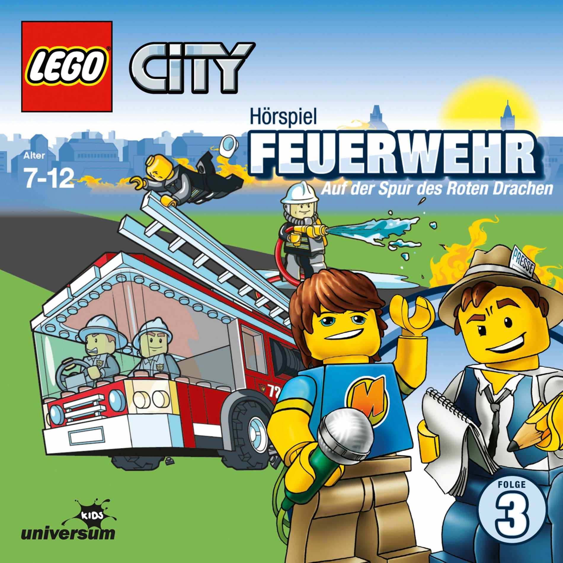 Album cover of Kapitel 1 - LEGO City: Folge 3 - Feuerwehr - Auf der Spur des Roten Drachen