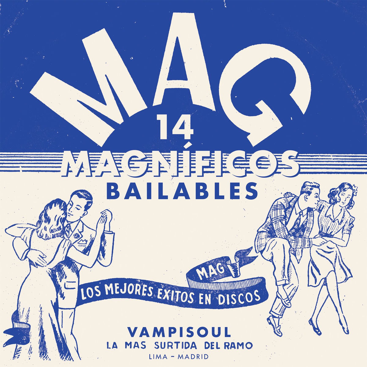Album cover of 14 Magníficos Bailables
