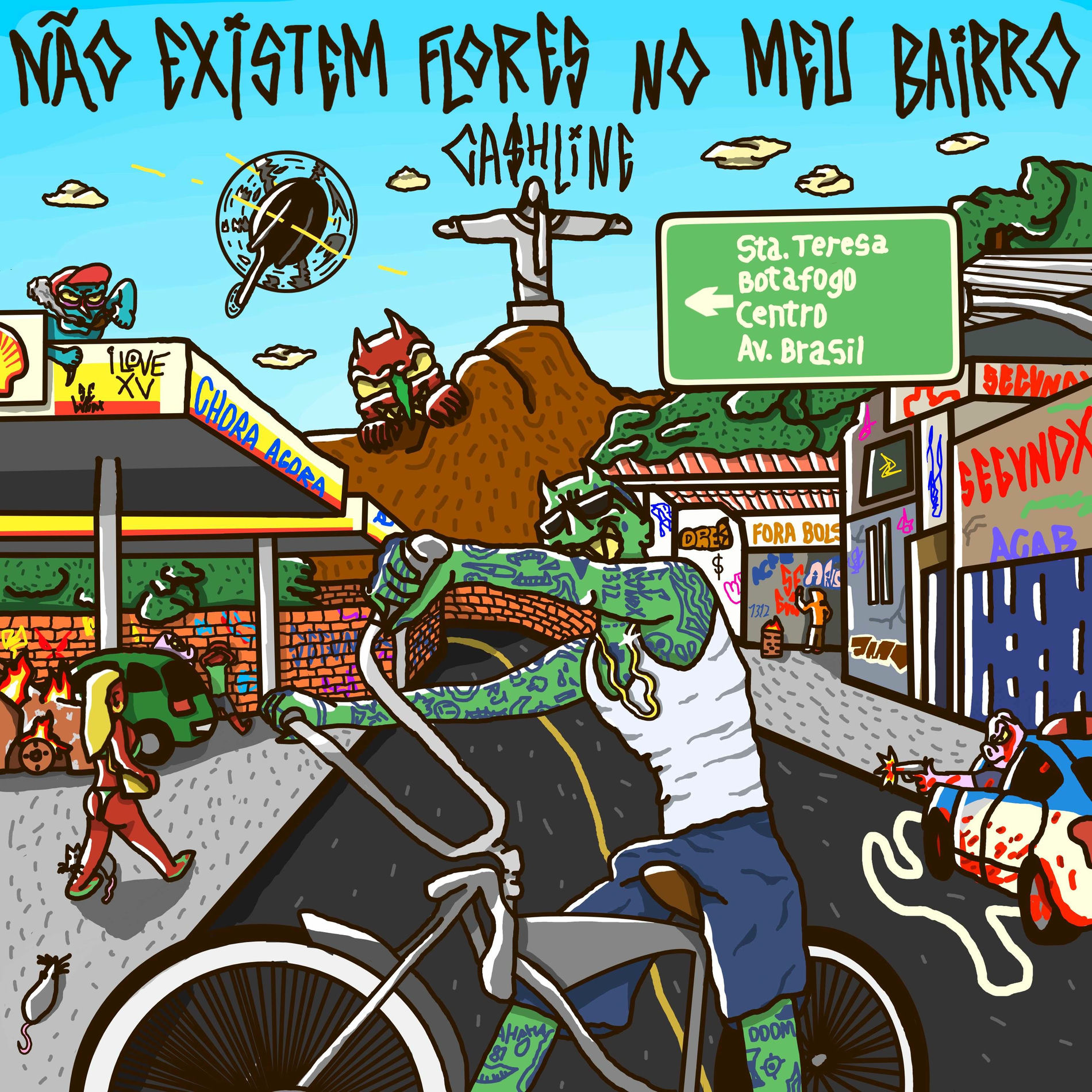 Album cover of Não Existem Flores no Meu Bairro