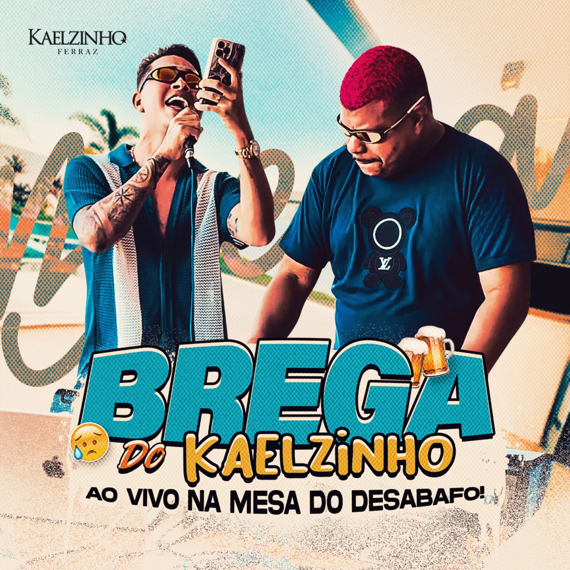 Album cover of Brega do Kaelzinho - Ao Vivo na Mesa do Desabafo! (Ao Vivo)